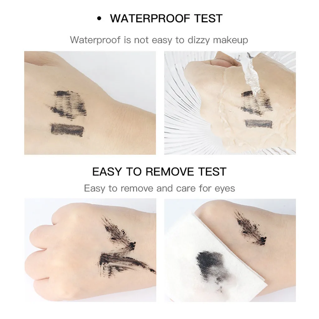 Fashion 1PCS Makeup Eyelash Long Curling Fiber Lash Mascara Eye Lashes Extension Tool maquiagem dropping eye makeup tools |