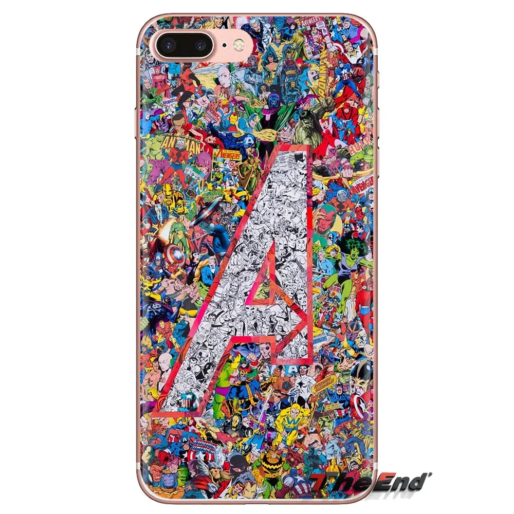 For Samsung Galaxy A3 A5 A7 A9 A8 Star A6 Plus 2018 2015 2016 2017 Deadpool Ironman Batman Superhero Transparent Soft Skin Cover |
