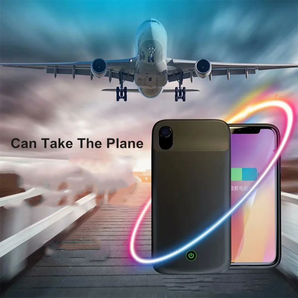 Для iphone X XS XR XS Max чехол для батареи Смарт аудио выход ультра-тонкий зарядное устройство power Bank