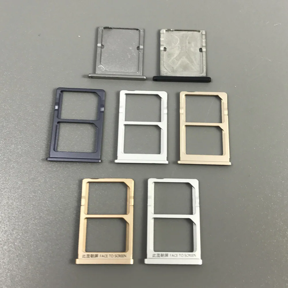 

For Xiaomi 4 Mi4 Micro Nano Sim Card Tray High Quality For Xiaomi 5 Mi5 Sim SD TF Card Holder Replacement Parts For Xiaomi 5S