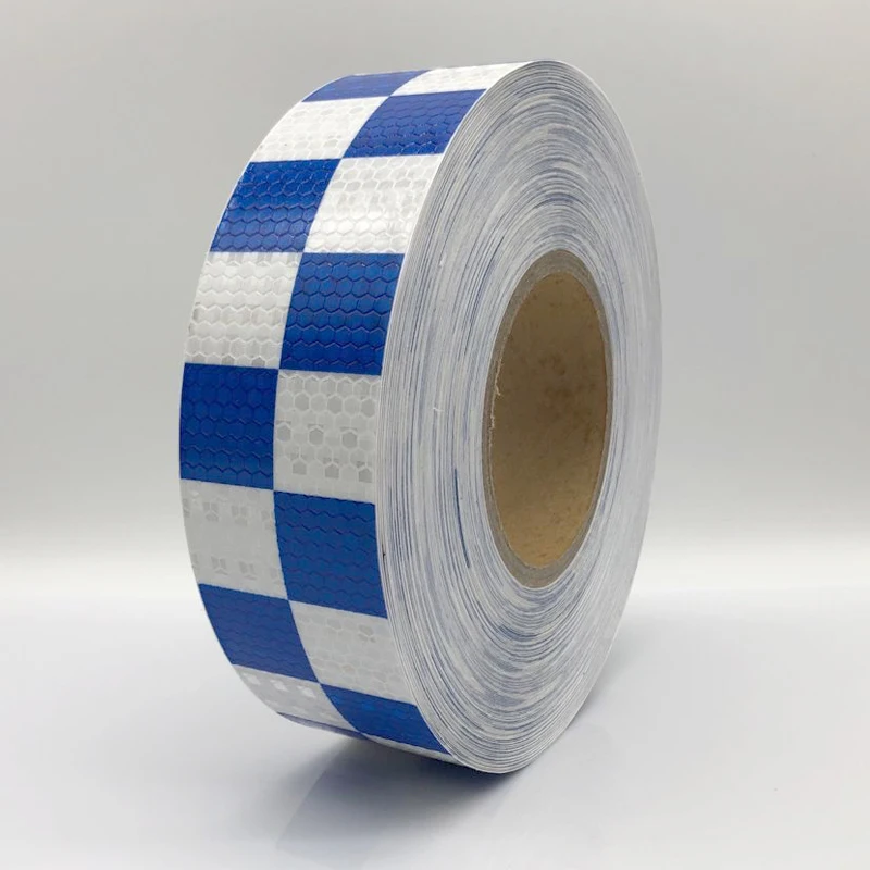 

5cmx50m High Quality Visibility Safety Honeycomb Adhesive Reflective Tape