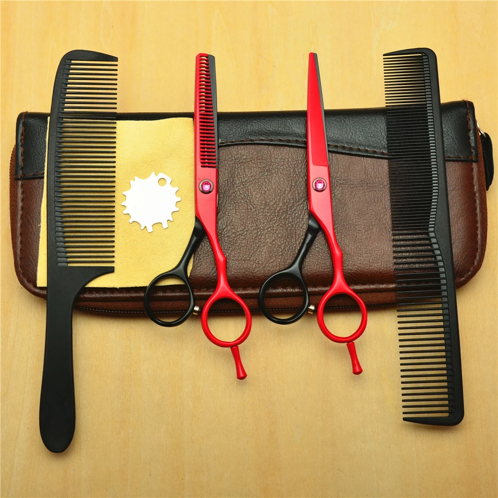 4 шт. ножницы для волос 5 дюйма с фирменным логотипом|cutting shears|hair scissorsscissor hairdresser |