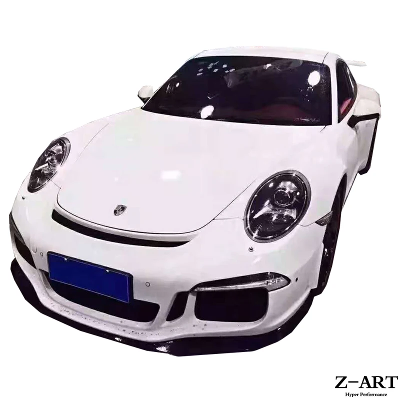 Z ART подтяжки лица переднего бампера для Porsche 911 2012 2015 PP GT3 991 тюнинг пакет 1|front bumper|body