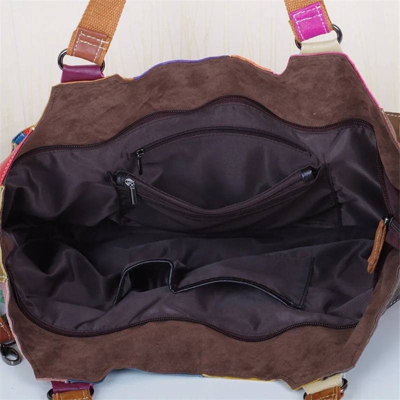 женские Натуральная кожа сумочка с плеча Crossbody сумки Сумка Bolsas Дамы Сращивание
