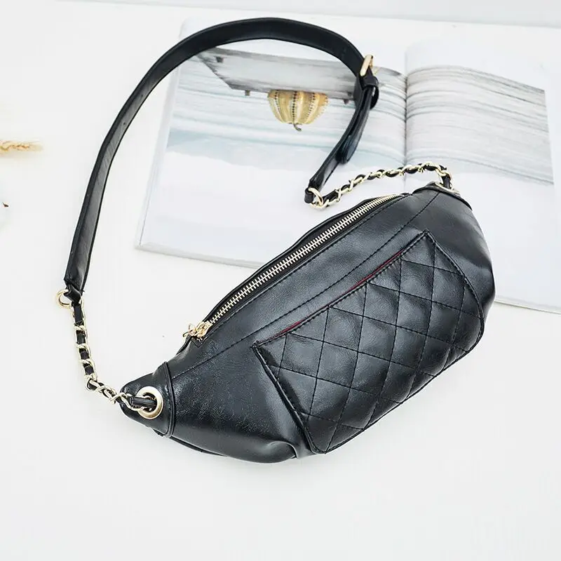 Дизайнер Новый сумки для женщин поясная сумка круглый Элитный бренд кожа груди