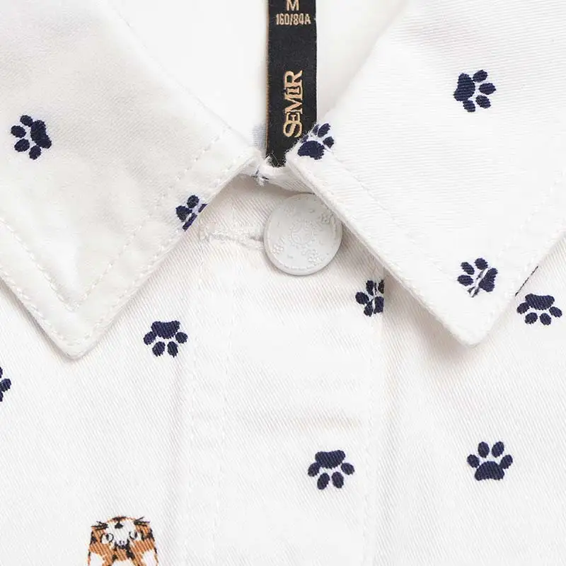 SEMIR Куртка женская повседневная куртка цветная с отложным воротником длинный