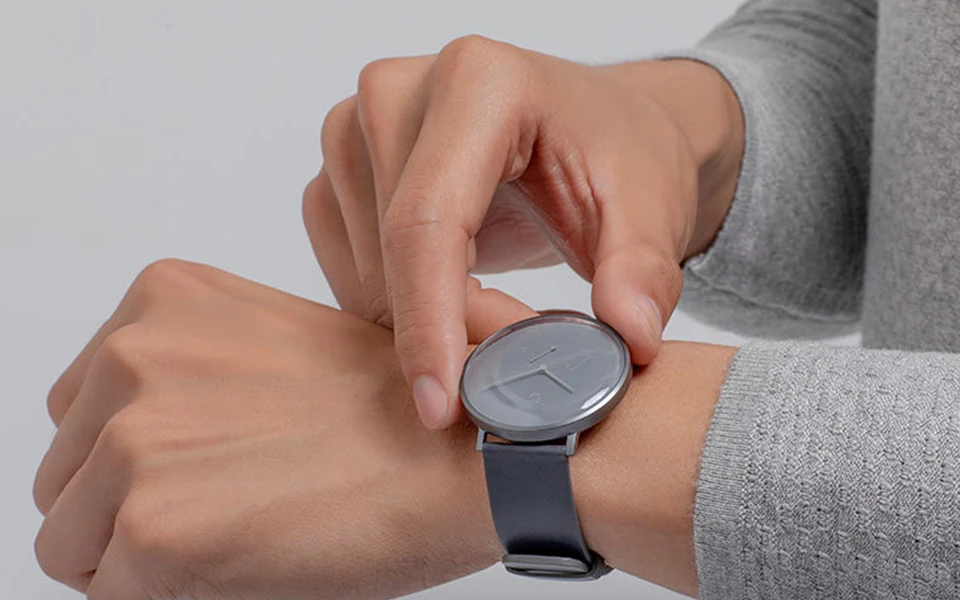 Xiaomi Mijia Quart z наручные часы для мужчин и женщин часы жизнь водонепроницаемый ремешок подарок для влюбленных двойной кожаный ремешок