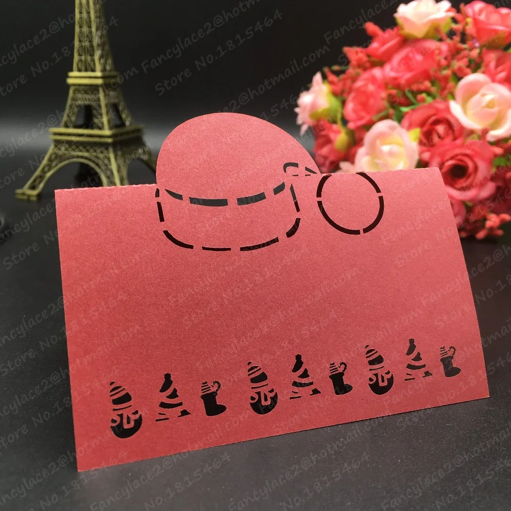 50 шт. бумажные бокалы с надписью Happy Christmas|cards christmas|christmas party invitationscard paper |