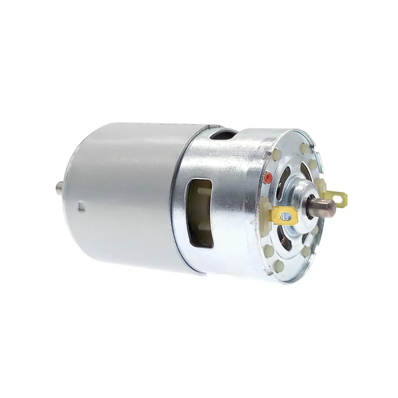 12В мотор 775 DC 24V двойной шариковый подшипник 1000rpm8500rpm6000rpm4500rpm3000rpm большой крутящий момент низкий уровень шума