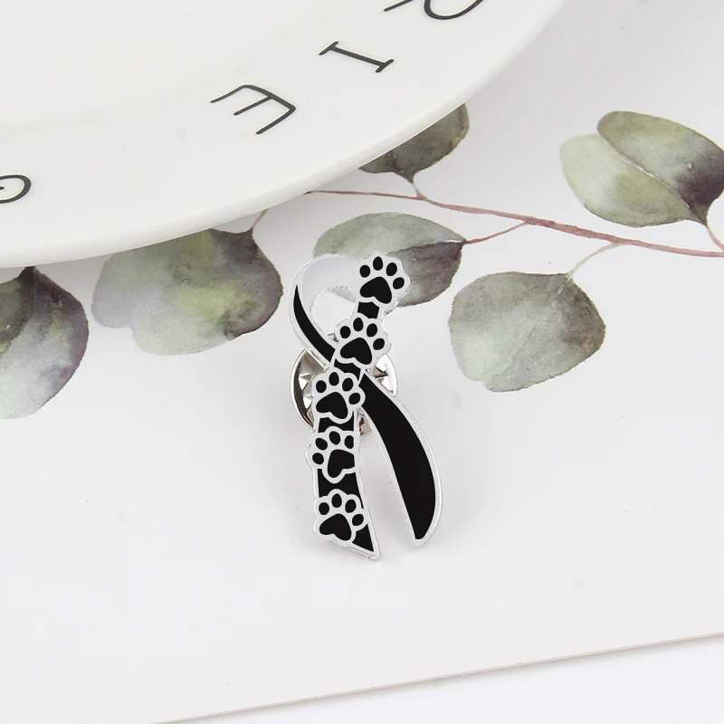 Милые Мультяшные собаки ножницы для когтей лук брошь в виде банта черная кошачья