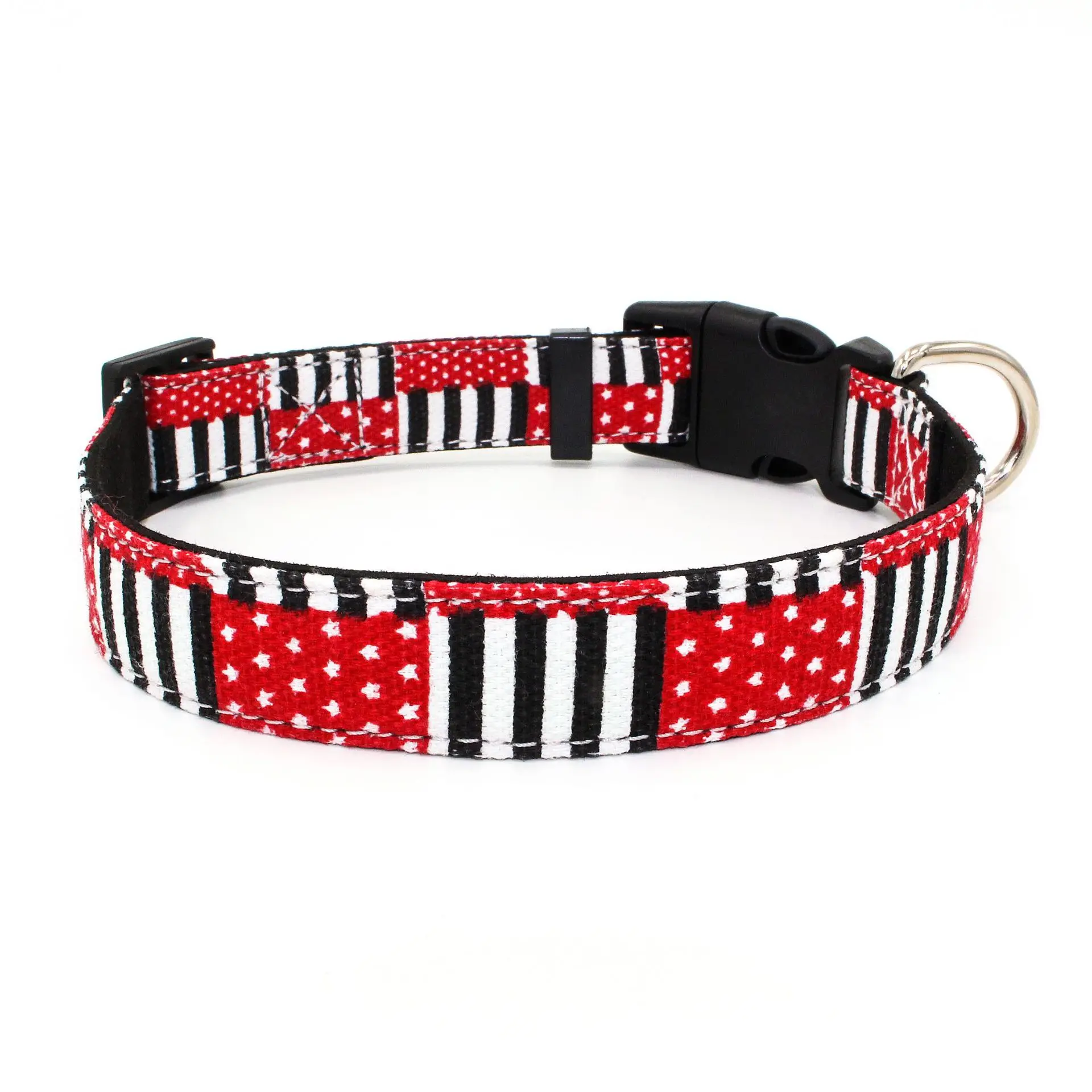 Comwarm Dog Collar Plaid microfiber Puppy Cat Pet Collars For Small Medium large Dogs Multicolor Fashion Style with Buckle | Дом и сад