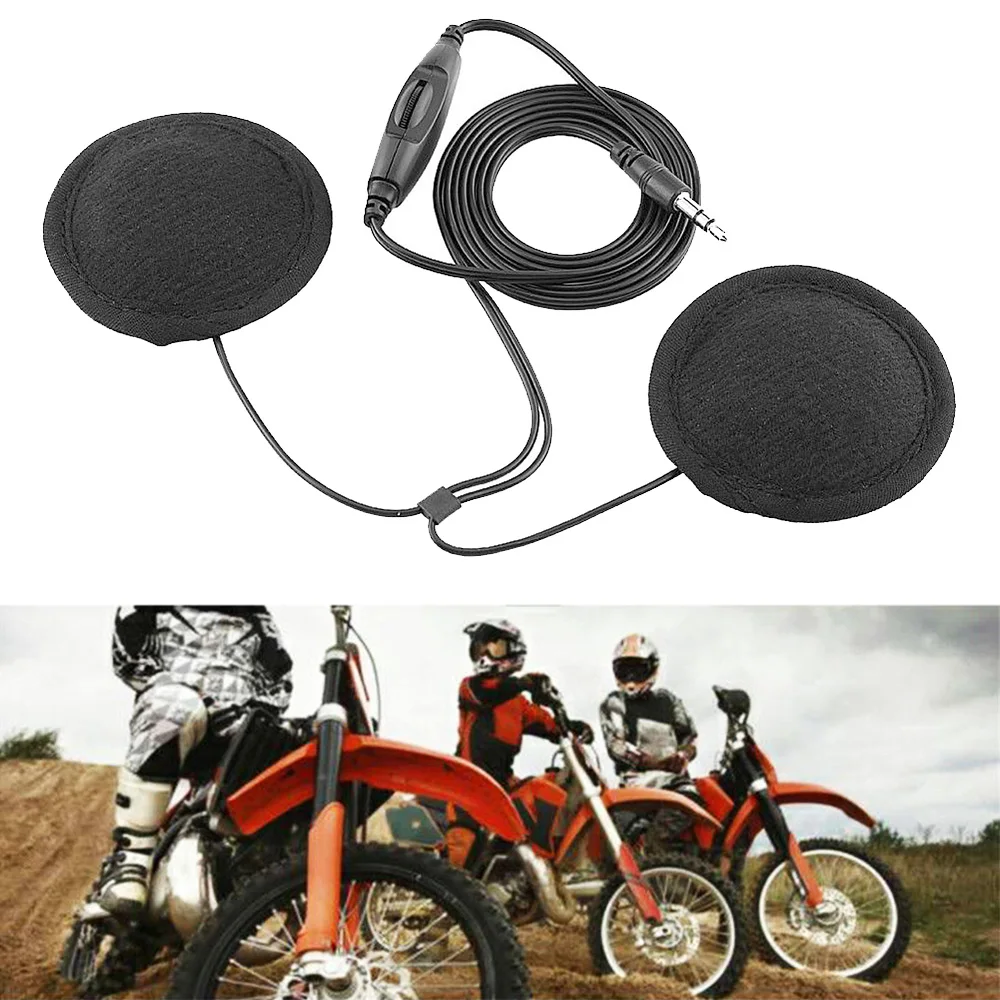 3 5 мм мотоцикл спикеры для шлема Bluetooth Interphone мотоциклетный Интерком гарнитура