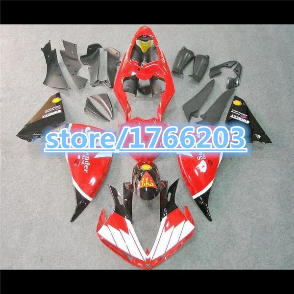 

Fairing kit for YZF R1 09 10 11 YZF-R1 09-11 YZF1000 R1 09 10 11 Red white black YZF R1 2009 2010 2011 fairings BBF