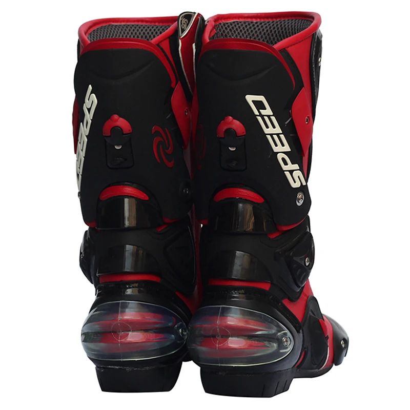 Модные мотоботы езда племя Moto Racing Сапоги и ботинки для девочек Защитное