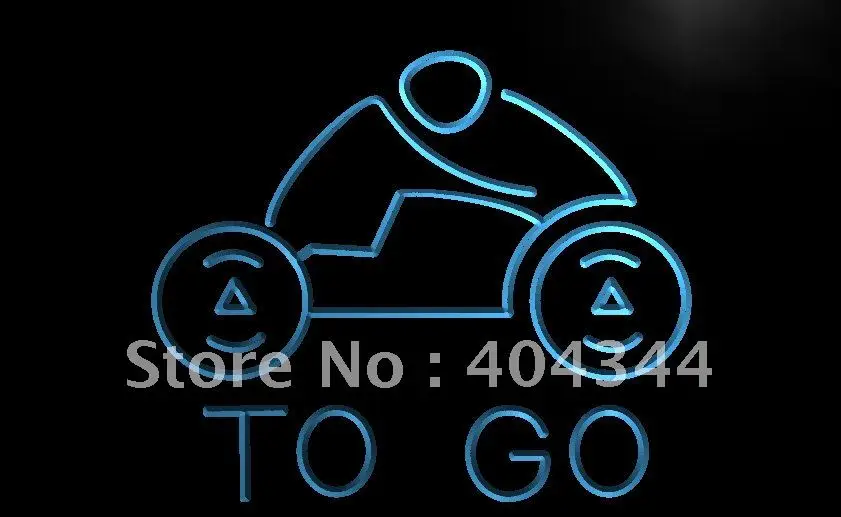 

LB982- TO GO Delivery Take Out Pizza Motor Light Sign home decor crafts