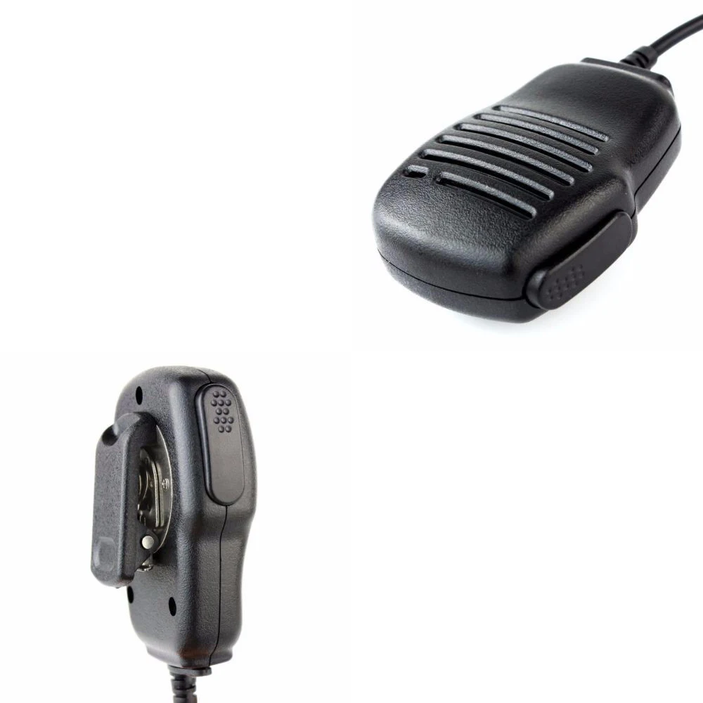 for Midland External Speaker Microphone Shoulder Microphone 2-Pin with Straight Angle Plug LXT216,LXT303,LXT410,GXT450,GXT650