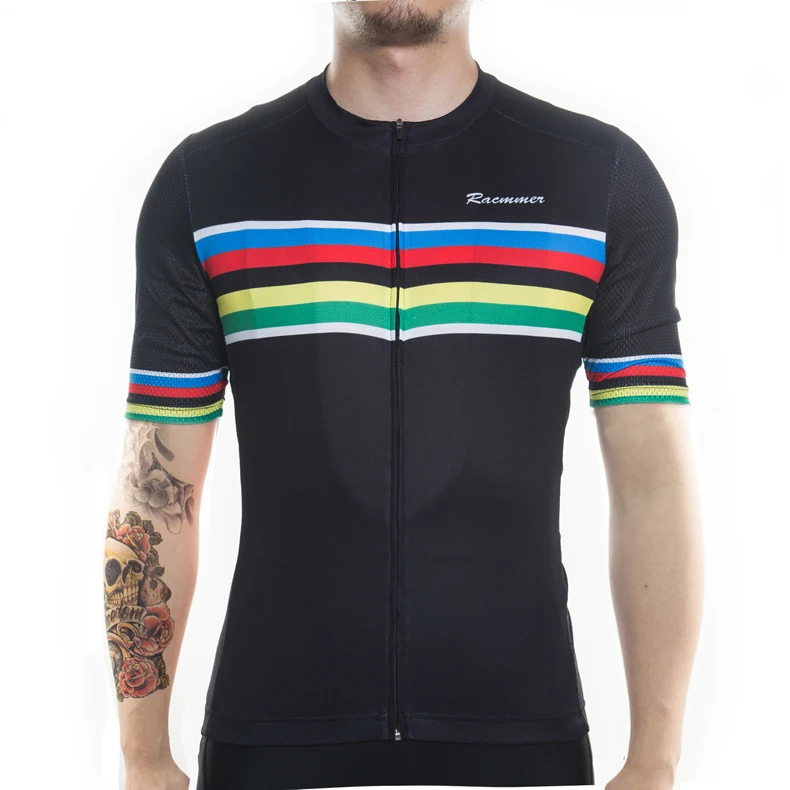 Racmmer Велоспорт Джерси PRO FIT Mtb велосипедная одежда велокостюм из флиса короткий Майо Roupa Ropa De Ciclismo Hombre Verano