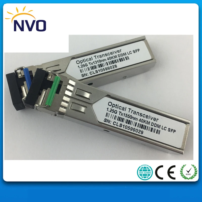 1 25G одиночный режим BIDI 1310/1550 40 км DDM Simplex WDM Совместимость с кодом Cisco LC волоконно