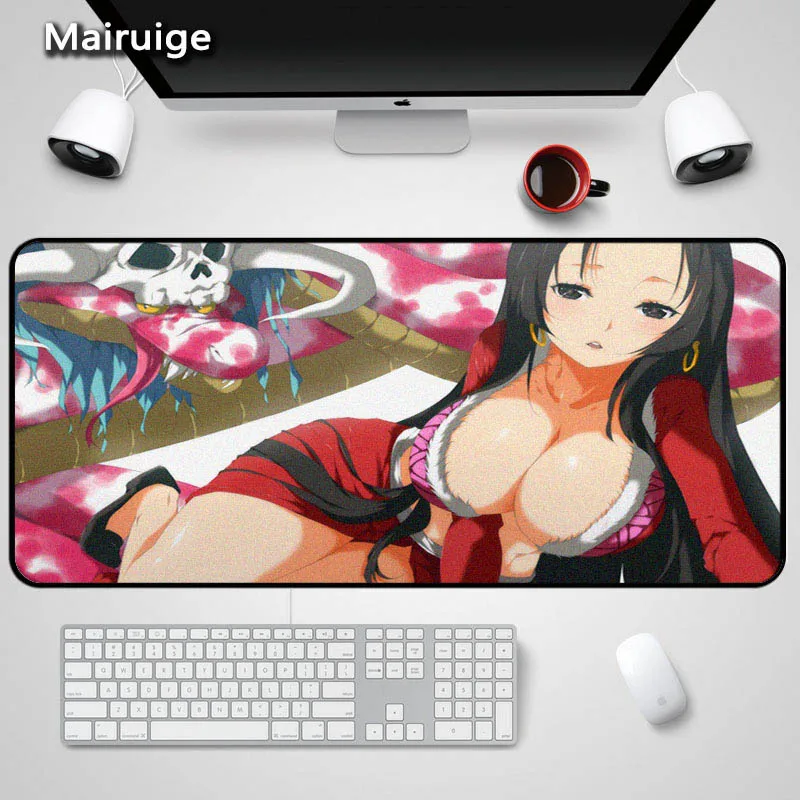 Mairuige очень большой Размеры 400x900x2/4/5 мм Настольный коврик Мышь аниме Одна деталь Мышь коврик Тетрадь компьютерная игра Мышь коврик резиновый коврик - Цвет: 400X900X4MM