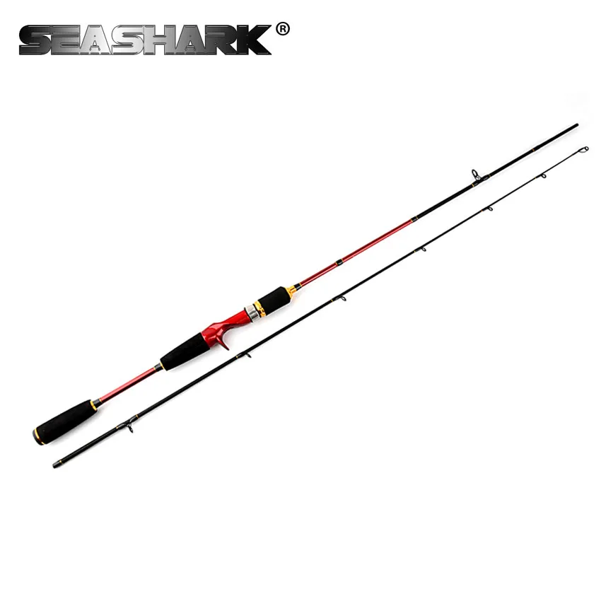 SEASHARK 2 секции спиннинга литья стержень M Мощность приманки Вес г 5 25 линии 14LBS 1 83 м