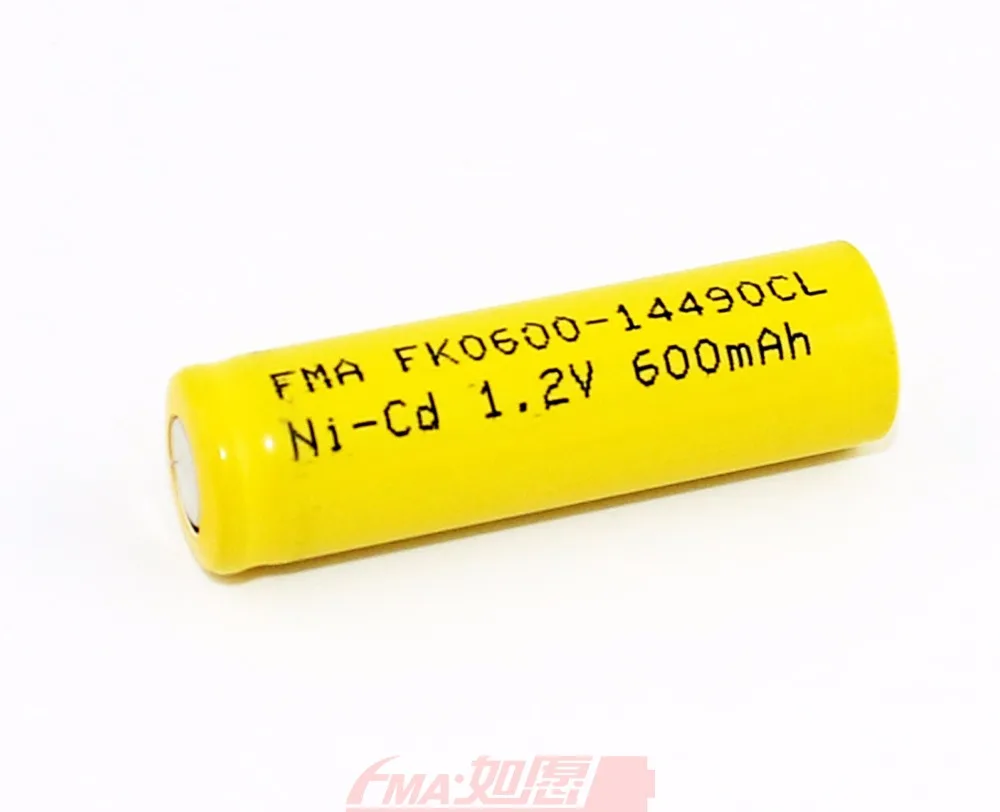 Никель кадмиевый аккумулятор AA 1 2 V 600 мА/ч 900 Батарея для зубных щеток Braun Oral B