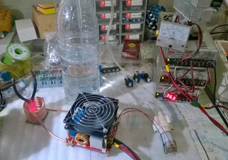 DC 24 36 в 20A Diy ZVS индукционная нагревательная плата Flyback драйвер нагреватель плита +