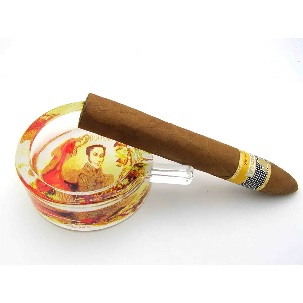 Cohiba Хрустальная стеклянная пепельница для сигарет | Дом и сад
