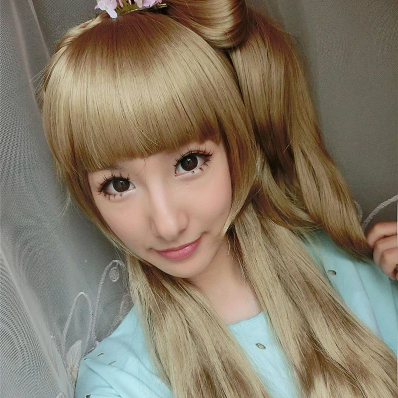 Высокое качество аниме LoveLive! Парик для косплея Love Live Minami koдори из льна коричневый|