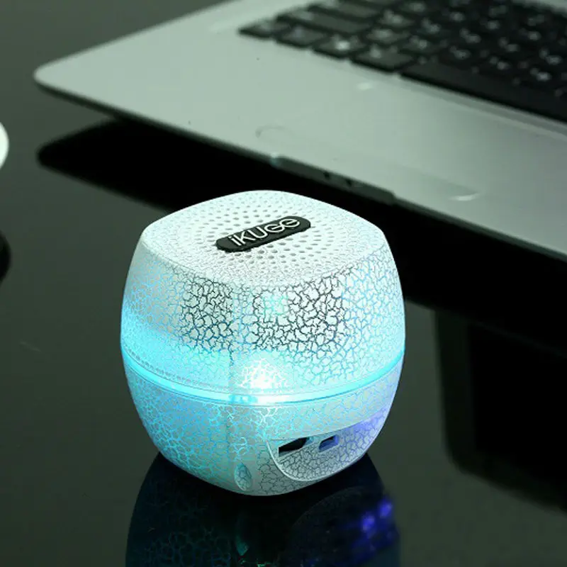 Hands free светодиодный мини usb bluetooth беспроводной портативный динамик с самым лучшим