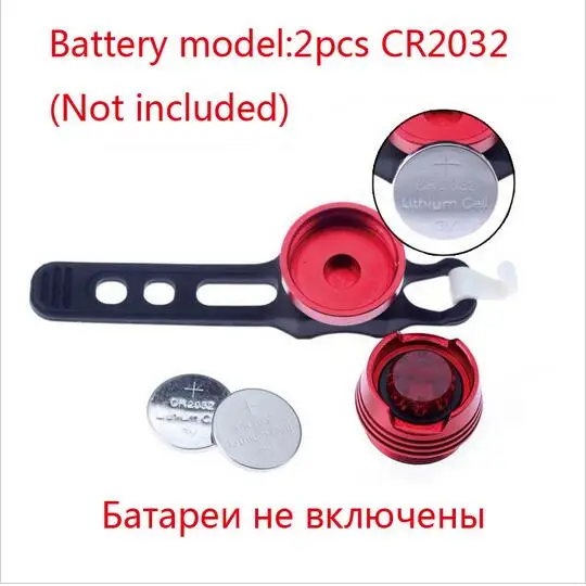 Светодиодная Водонепроницаемая велосипедная Передняя Задняя фара для