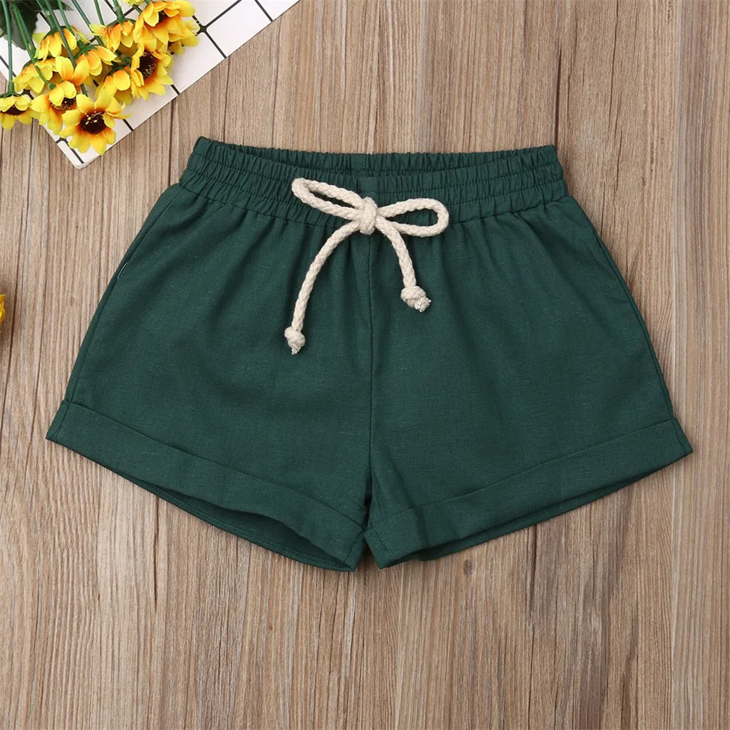 Шорты для девочек и мальчиков Детские шорты Летние повседневные спортивные