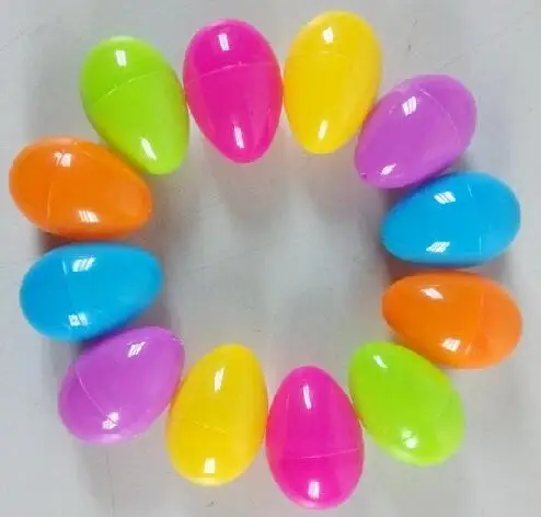 Бесплатная доставка пластиковое пасхальное яйцо в виде скорлупы 4 8x3 2 см 24