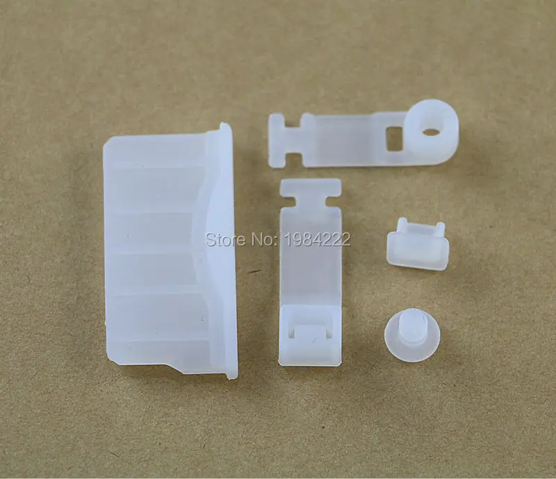 Черный Белый Цвет Мягкая силиконовая Пылезащитная заглушка ударопрочный