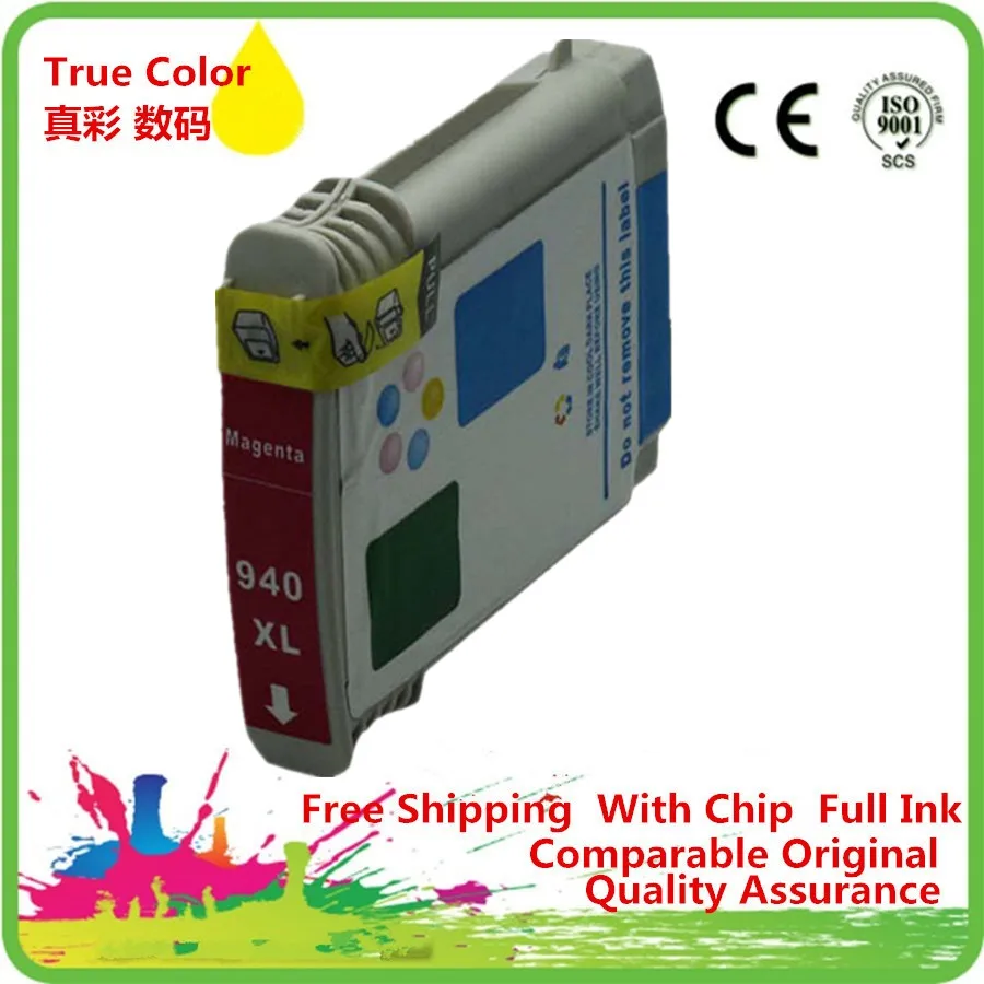 Сменные чернильные картриджи для 940 XL 940XL HP940 HP940XL C4906A C4909A Officejet Pro 8500A A910a A910g A910n |