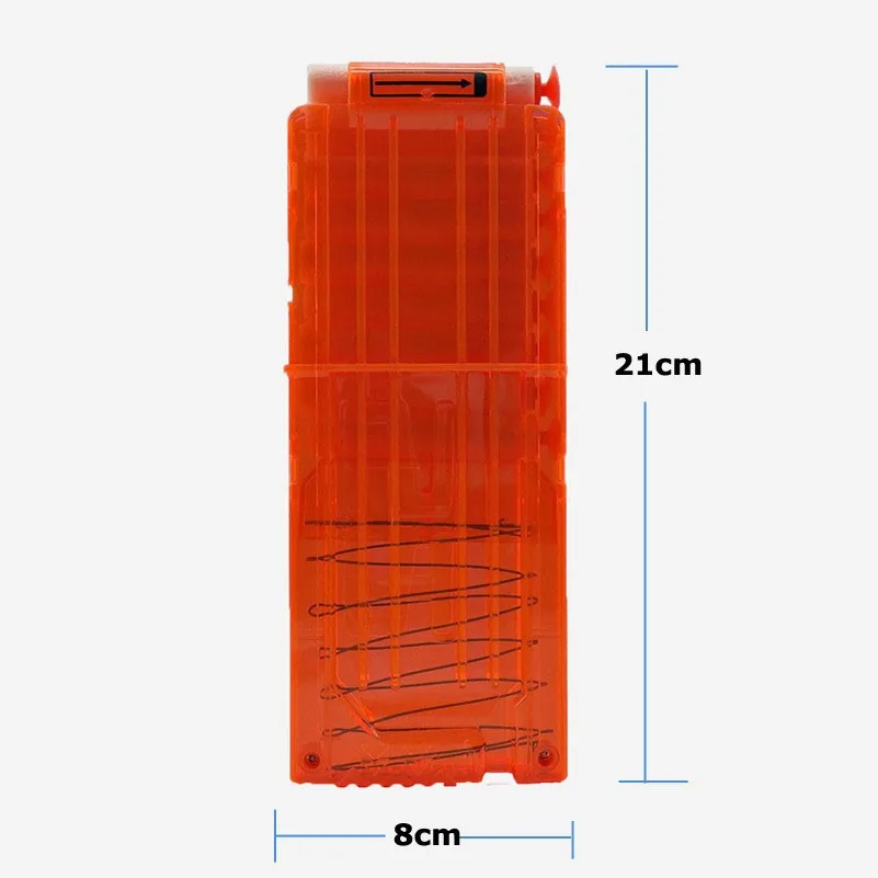 Зажимы для патронов зажимы мягких пуль 12 Дротика магазин пистолета игрушка |