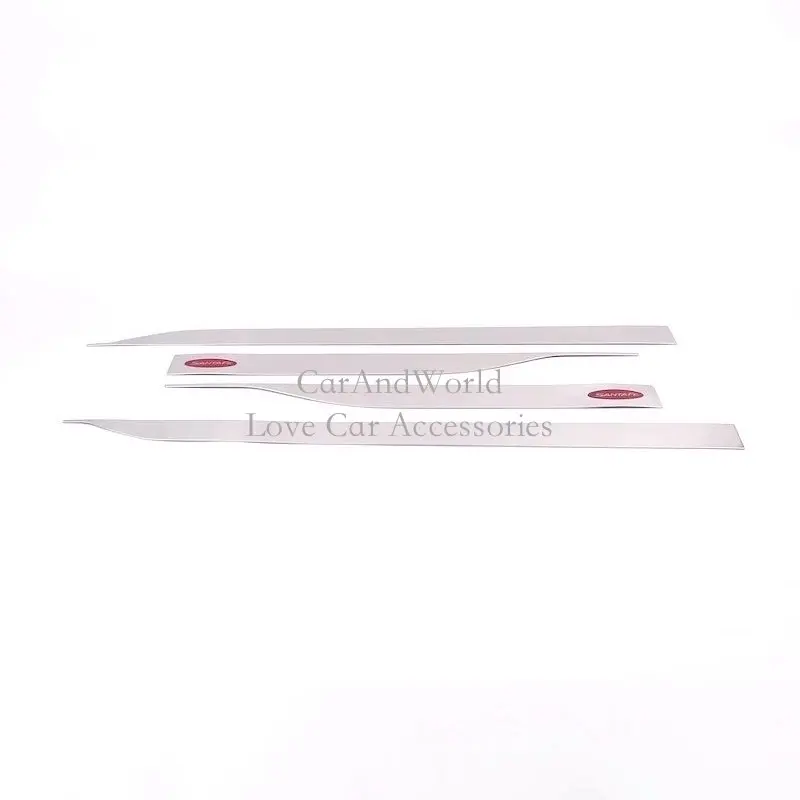 Нержавеющая сталь для Hyundai Santafe внешний корпус автомобильной двери блестки