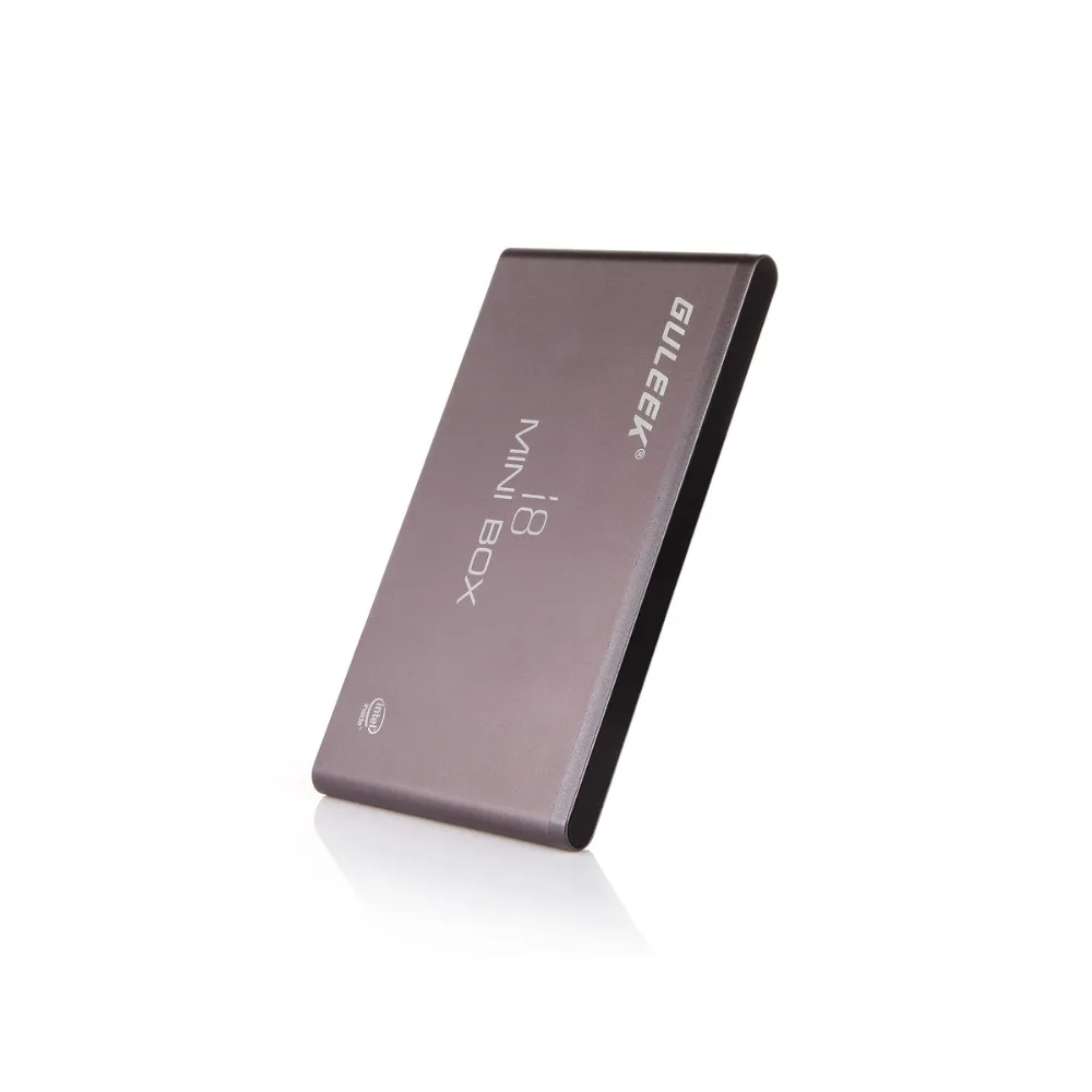 Slim Design GULEEK i8 Mini PC Windows 10 Intel Cherry Trail X5-Z3735 Quad core 2G 16G Wifi 1080P Pocket Super | Электроника