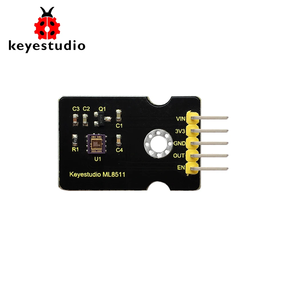 Keyestudio GY ML8511 Ультрафиолетовый сенсорный модуль для Arduino (черный и экологически
