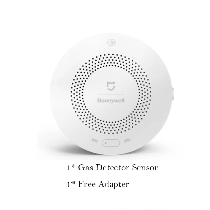 Gas Alarm Xiao mi комплект домашней безопасности пожарная сигнализация датчик дыма детектор газа mi Home APP контроль охранной сигнализации - Цвет: Gas Alarm