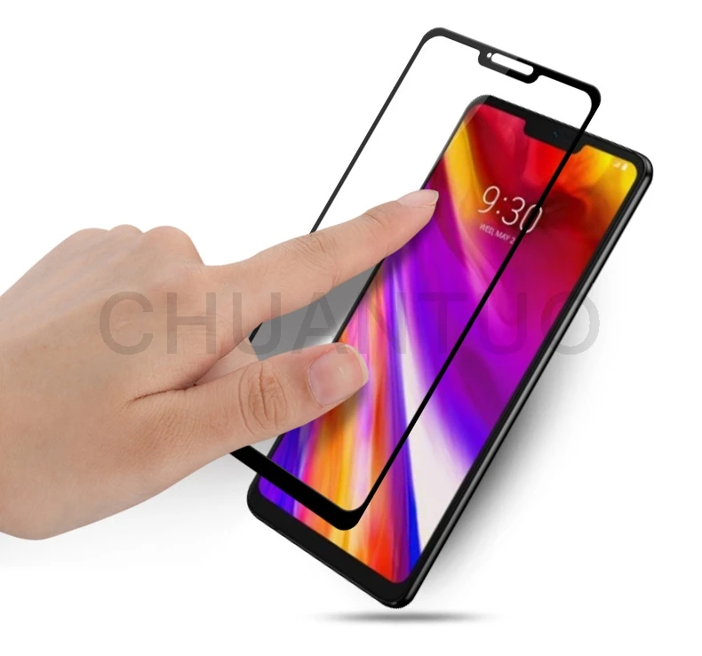 Защитные пленки с полным покрытием экрана для LG G8 ThinQ устойчивая к царапинам