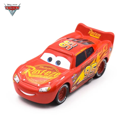 9 Disney Pixar тачки 3 Металлический Игрушечный Автомобиль черный шторм Джексон Молния Маккуин Curz Mack тяжелый грузовик Мультфильм фигурки модель игрушка подарок для мальчика - Цвет: 9