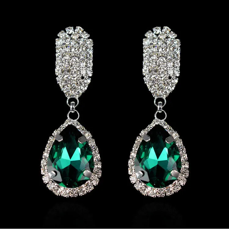 2019 Новая мода Moonso Роскошные AAA циркон серьги висюльки brincos для женщин Jewelry e840|zircon
