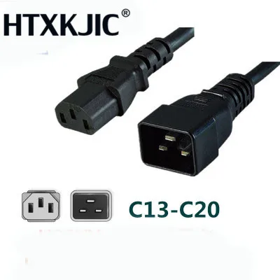 Кабель питания C13 C20 1 8 м кабель для сервера штекер C19 16 А/250 В шнур 3x мм квадратный