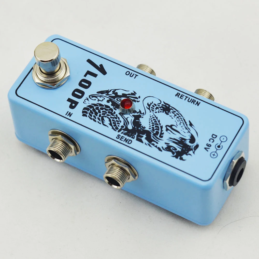 Педаль для гитарных эффектов True Bypass Looper педаль переключатель гитарной гитары true