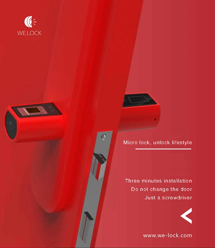 L5SR-Plus маленький Bluetooth Смарт-замок электронный цилиндр открытый водонепроницаемый биометрический сканер отпечатков пальцев без ключа дверные замки