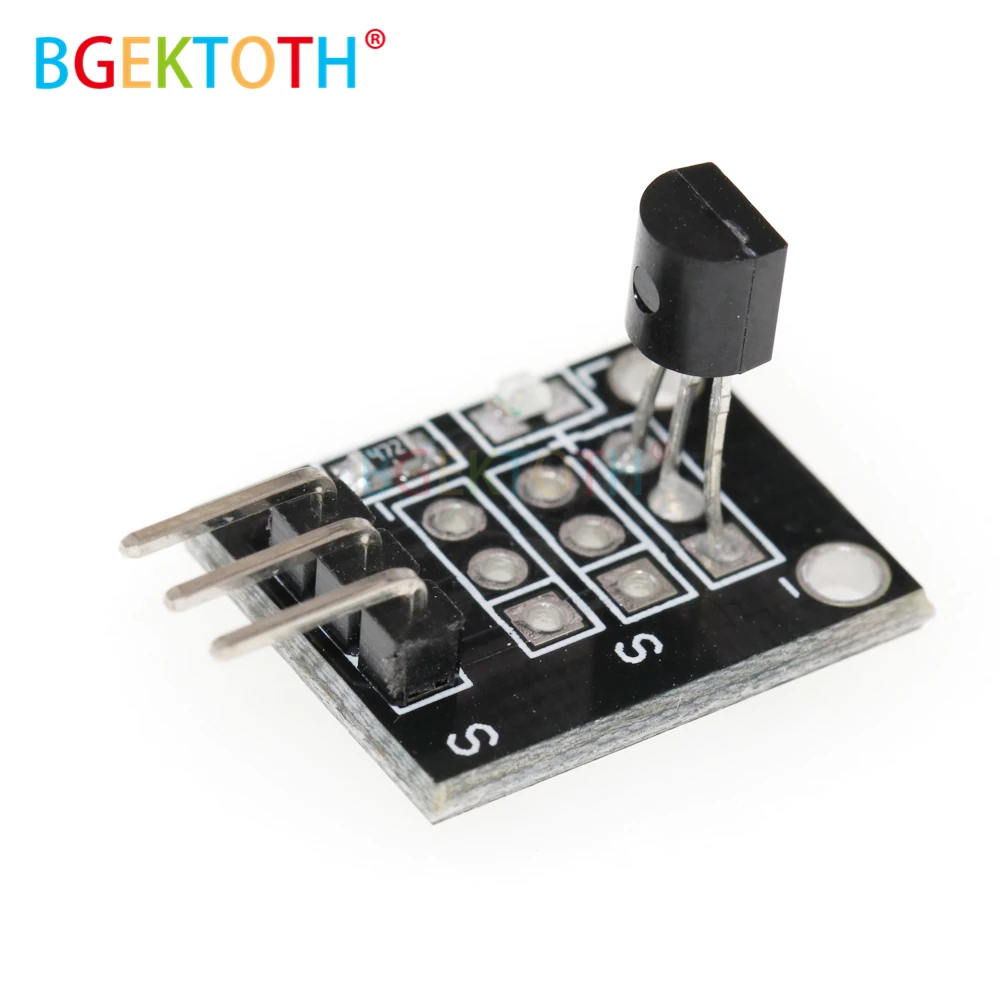 KY 001 DS18B20 модуль датчика температуры измерительный DC 3 ~ 5V|Детали и аксессуары для