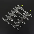 Сделай Сам акриловые кожаный ремень трафарет с хвостом кожа прозрачная задняя крышка шаблонная модель турецкие Настенные светодиодные лампы для домашнего интерьера ручной работы принадлежности для шитья товары