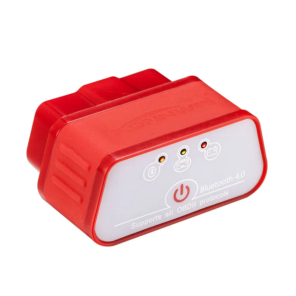 Синий Elm 327 Bluetooth сканер адаптер OBD OBD2 диагностический инструмент OBDII ридер Vag Com сканирующие инструменты автомобильный детектор Автомобильный код ридер - Цвет: Синий