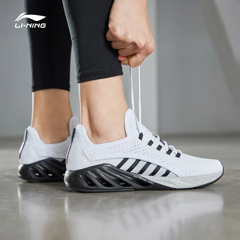 Li-Ning Для мужчин LN-ARC удобные кроссовки для бега светильник Вес дышащая подкладка комфорт Спортивная обувь Кроссовки ARHP017 XYP873