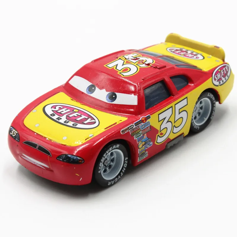 NO.35 Дисней Pixar тачки 24 стиля 1:55 номер гонщик литья под давлением игрушки из металлических сплавов подарок на день рождения Рождество для детей Машинки Игрушки - Цвет: NO.35
